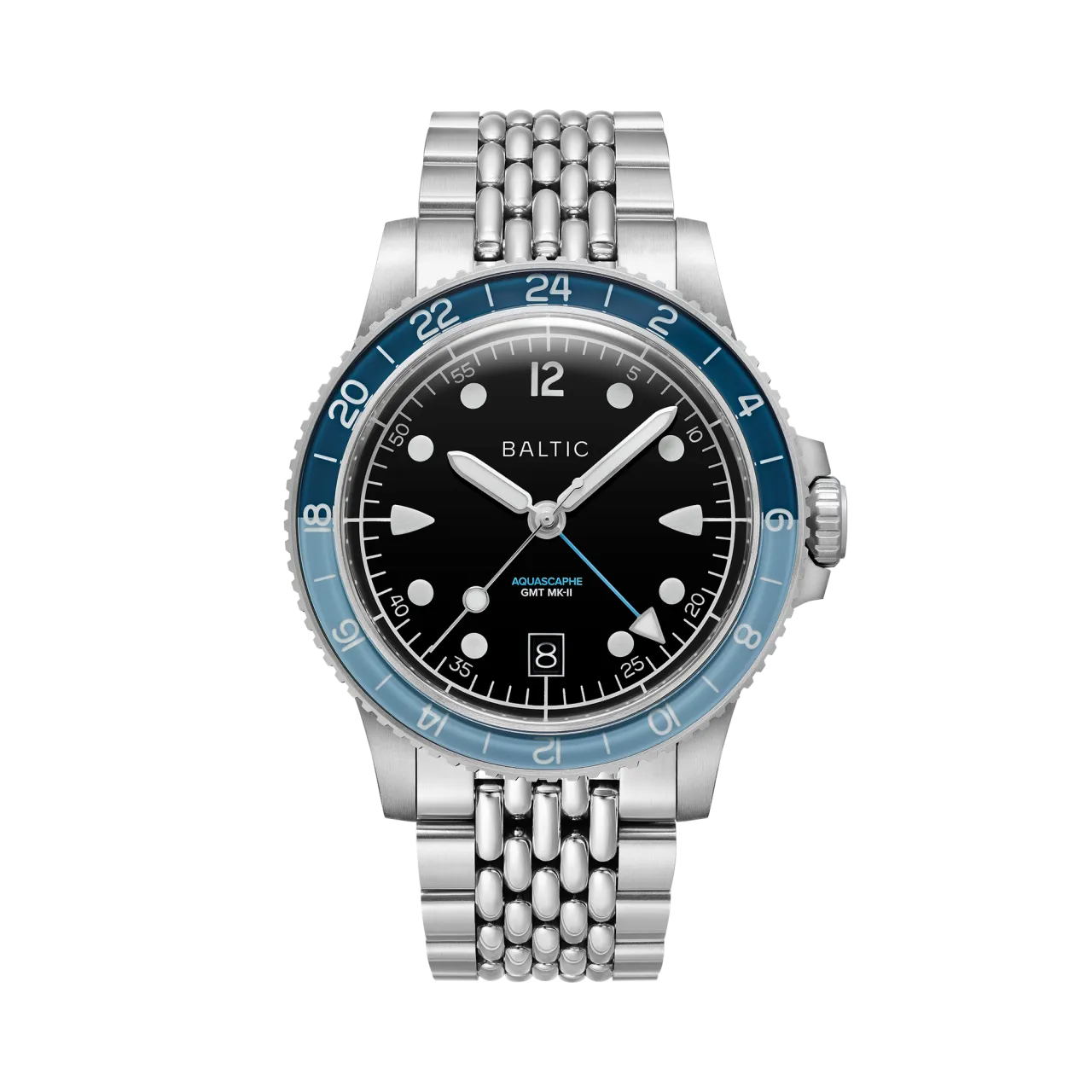 Baltic Aquascaphe GMT MK-II Blue Otomatik