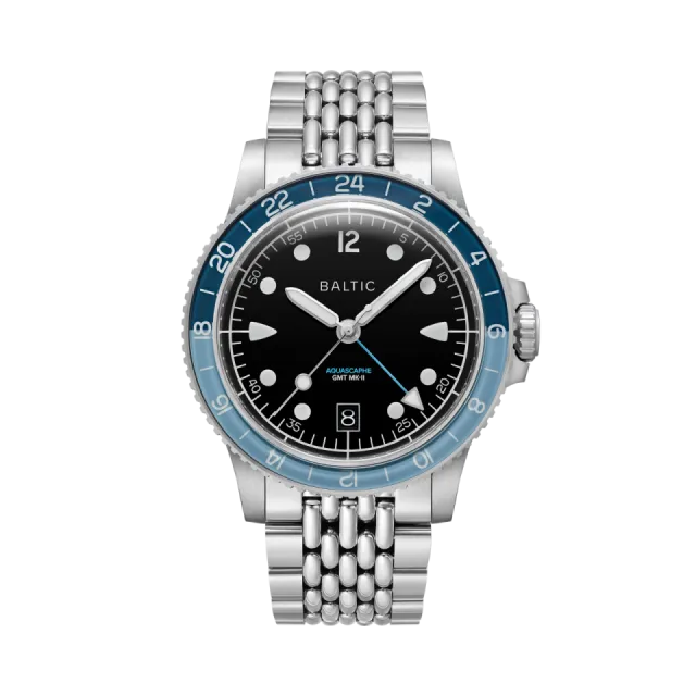 Beğenmek için çift tıkla Baltic Aquascaphe GMT MK-II Blue Otomatik Görsel 1