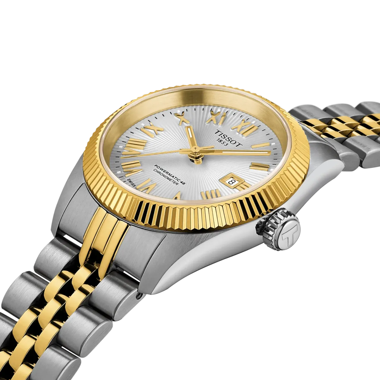 Tissot Ballade 30mm Gümüş Otomatik T1562082203301 detay görseli 1