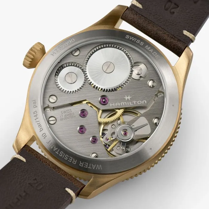Hamilton Khaki Aviation Pilot Pioneer Mechanical White H76709510 detay görseli 5