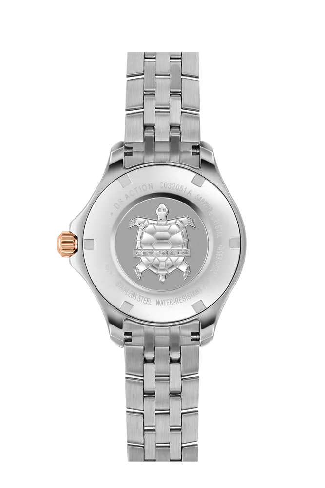 Certina DS Action Lady Diamonds Silver C0320512203600 detay görseli 1