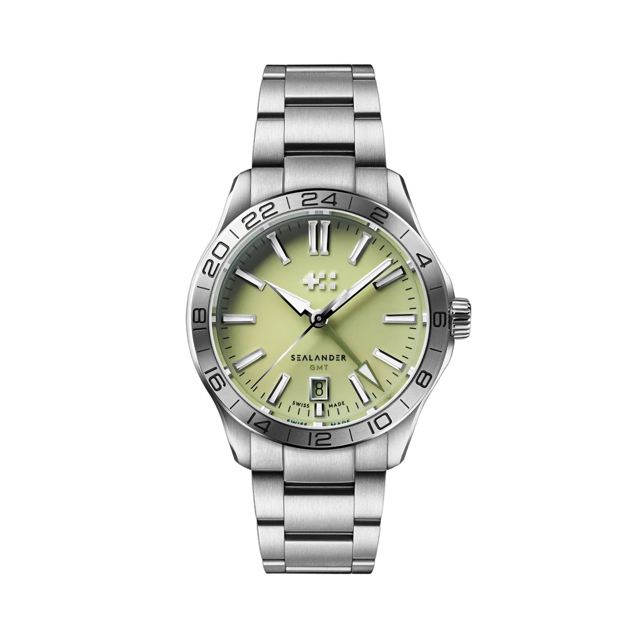 Christopher Ward C63 Sealander GMT Otomatik Pistachio C6339AGM4S00V0B0