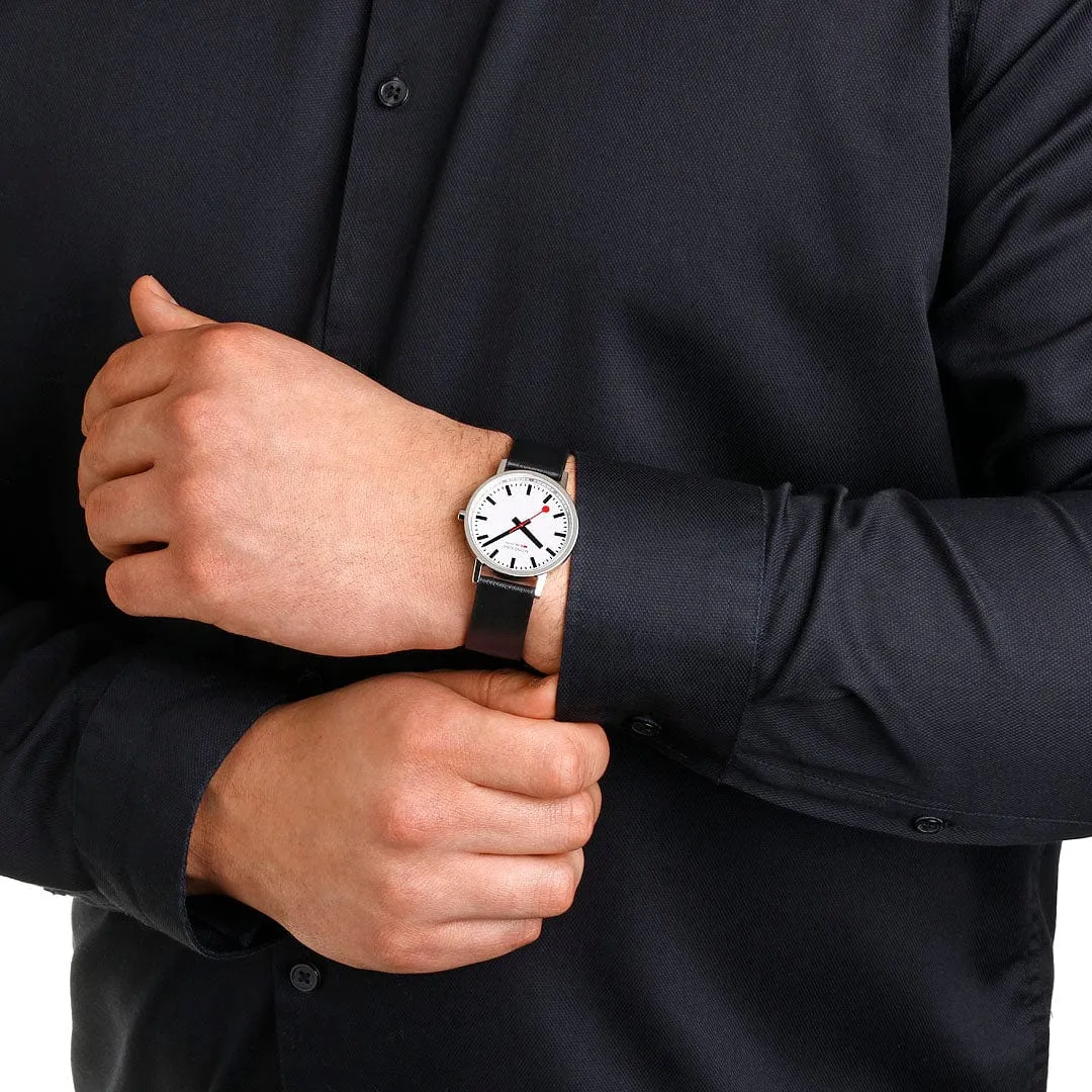 Mondaine Classic Beyaz A6603031411SBBV detay görseli 1
