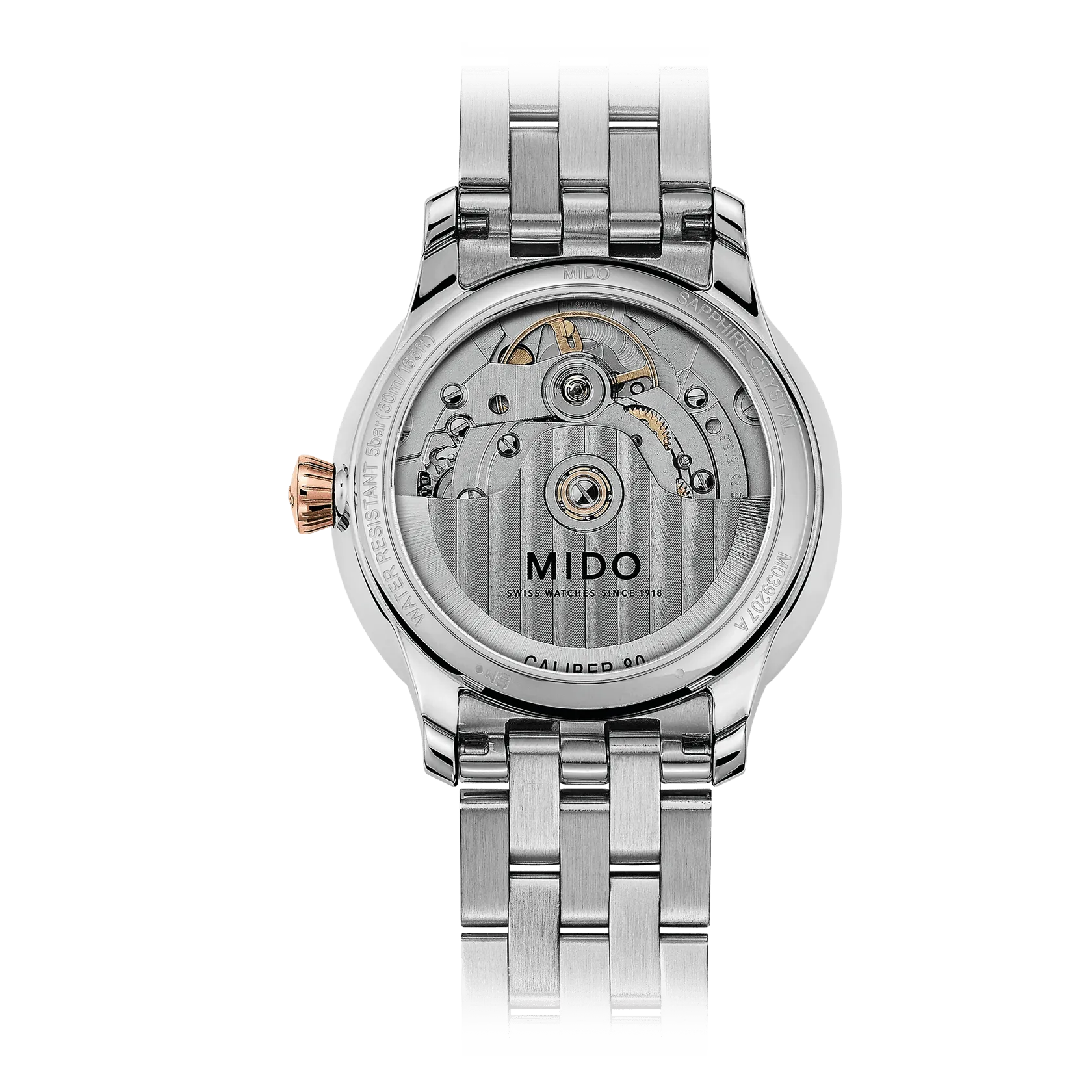 Mido Baroncelli Lady Day Otomatik Beyaz Sedef M0392072210600 detay görseli 1