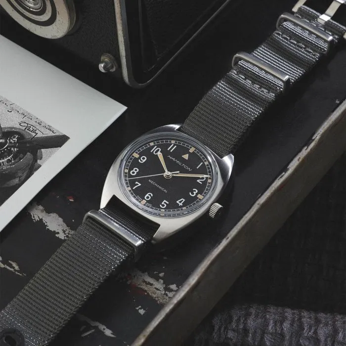 Hamilton Khaki Aviation Pilot Pioneer Mechanical Black H76419931 detay görseli 5