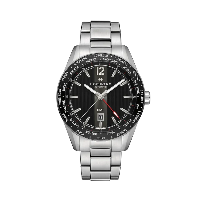 Hamilton Broadway GMT Otomatik Siyah H43725131