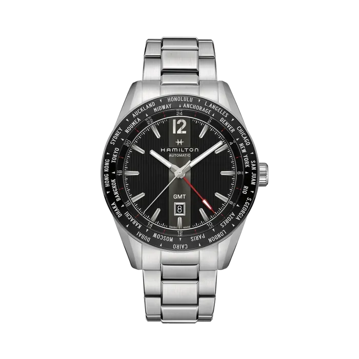 Hamilton Broadway GMT Otomatik Siyah H43725131