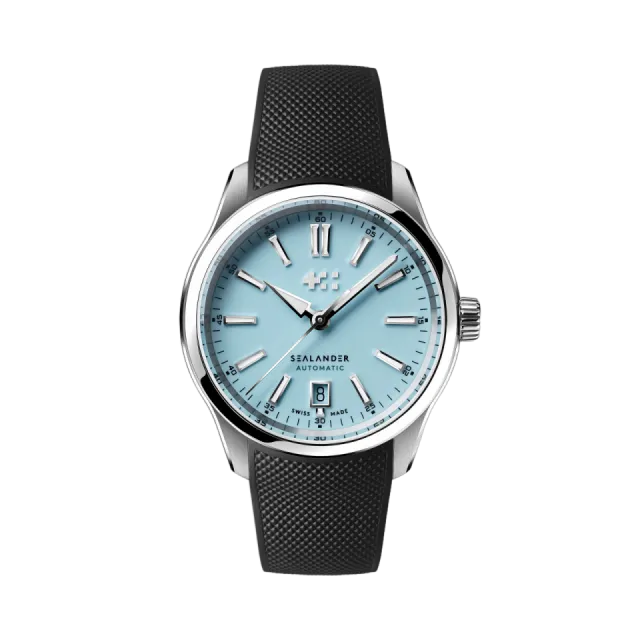 Beğenmek için çift tıkla Christopher Ward C63 Sealander Otomatik Sky Blue C6339ADA4S00B0RK Görsel 1