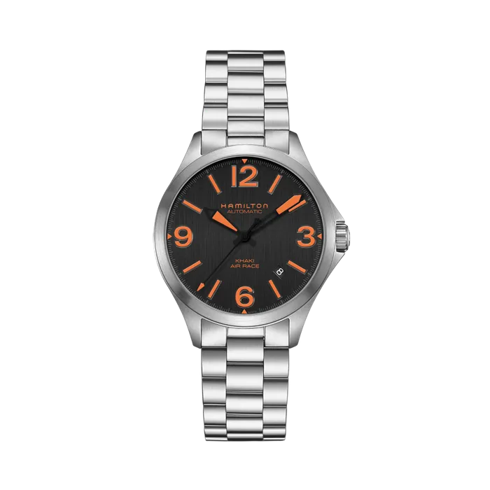 Hamilton Khaki Aviation Air Race Auto Siyah H76235131