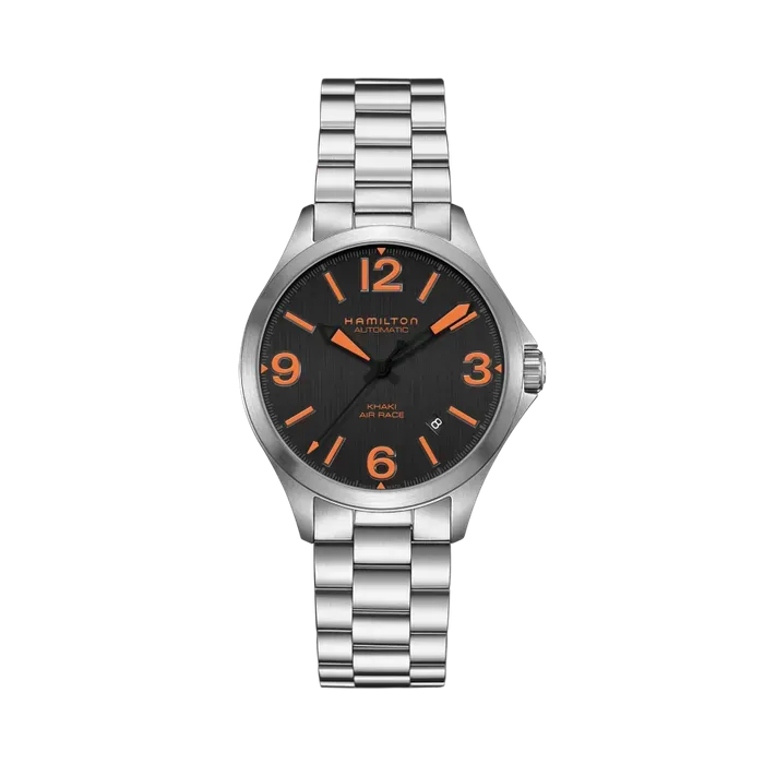 Hamilton Khaki Aviation Air Race Auto Siyah H76235131
