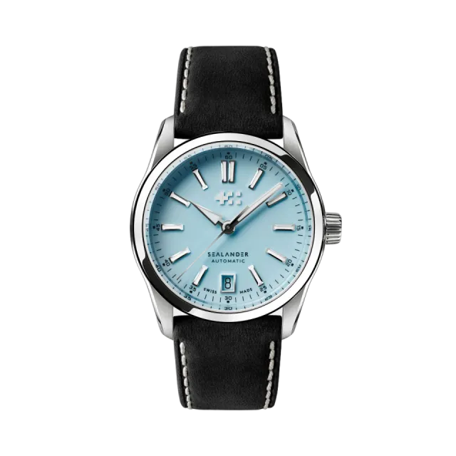 Beğenmek için çift tıkla Christopher Ward C63 Sealander Otomatik Sky Blue C6336ADA4S00B0VK Görsel 1