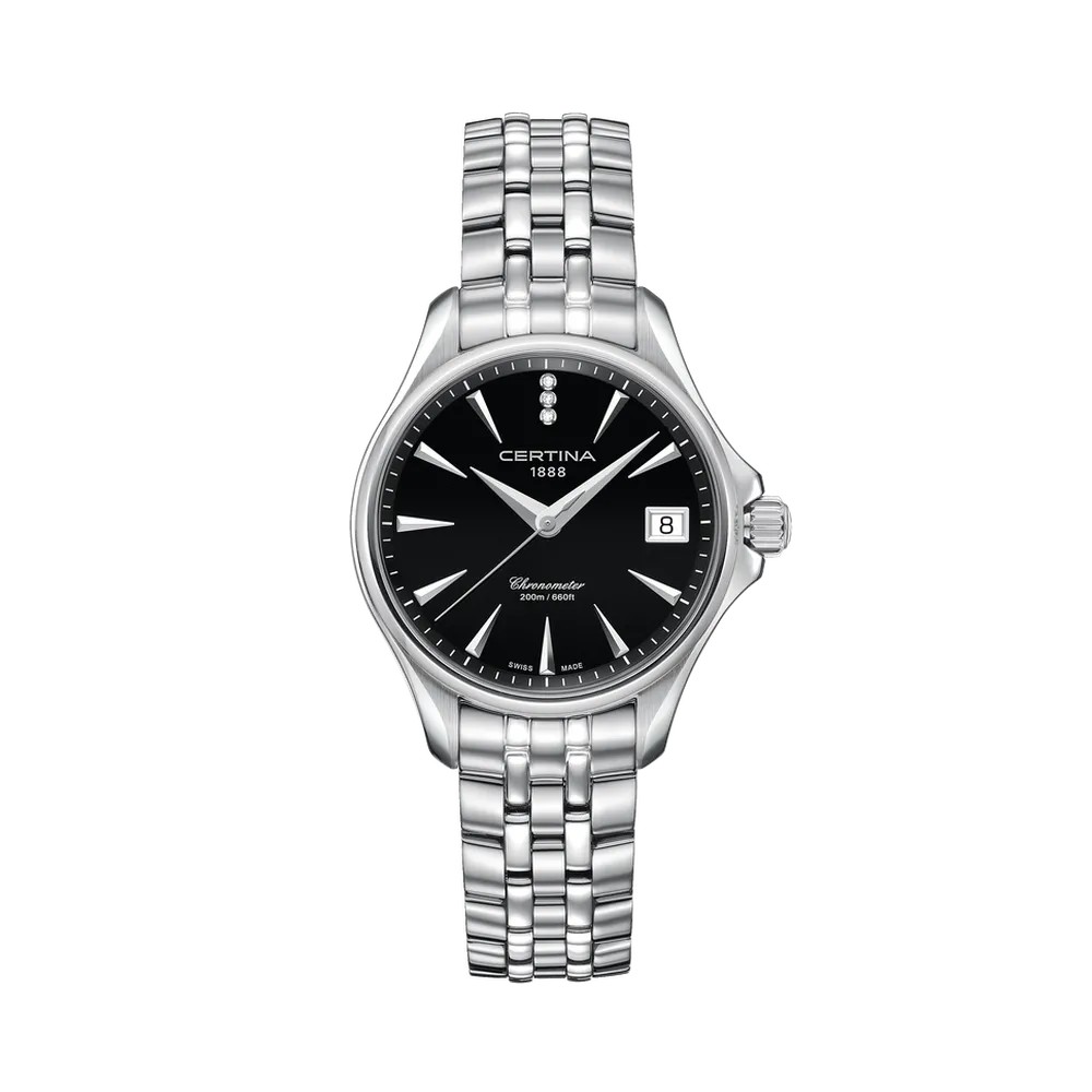 Certina DS Action Lady Diamonds Siyah C0320511105600