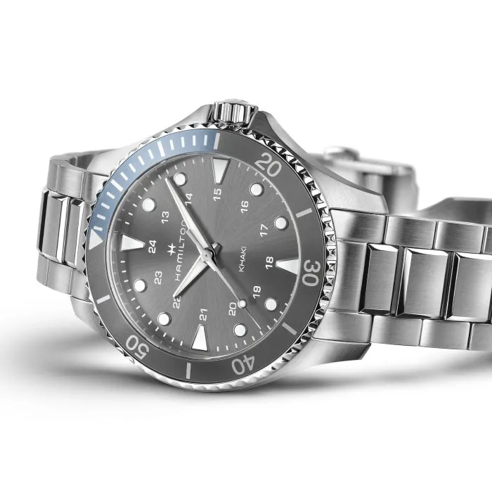 Hamilton Khaki Navy Scuba Quartz Grey H82211181 detay görseli 1