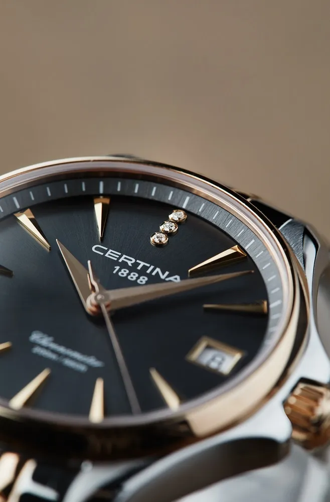 Certina DS Action Lady Diamonds Gri C0320512208600 detay görseli 3
