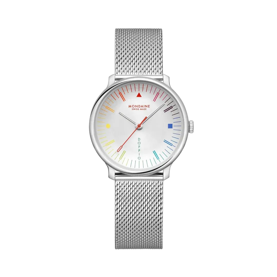 Mondaine Doppio MLE33112SM