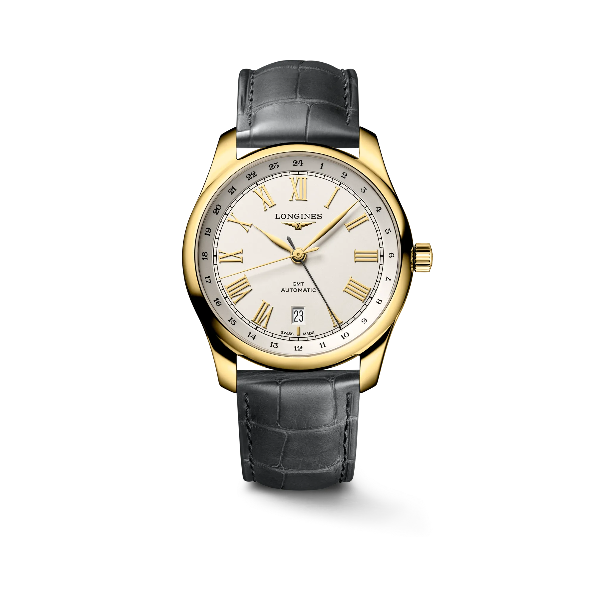 Longines Master Collection GMT Otomatik Gümüş L28446712