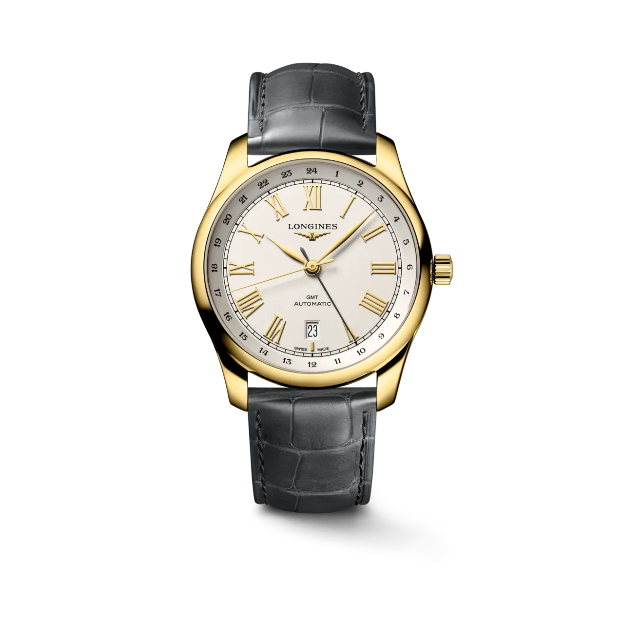 Longines Master Collection GMT Otomatik Gümüş L28446712