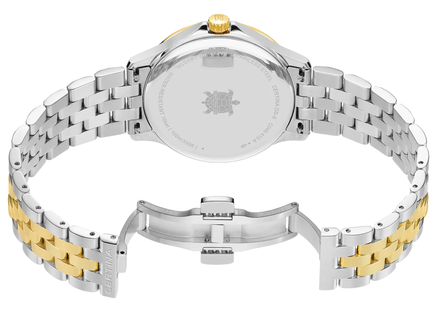 Certina DS-8 Gent 40mm Silver C0454102203100 detay görseli 2