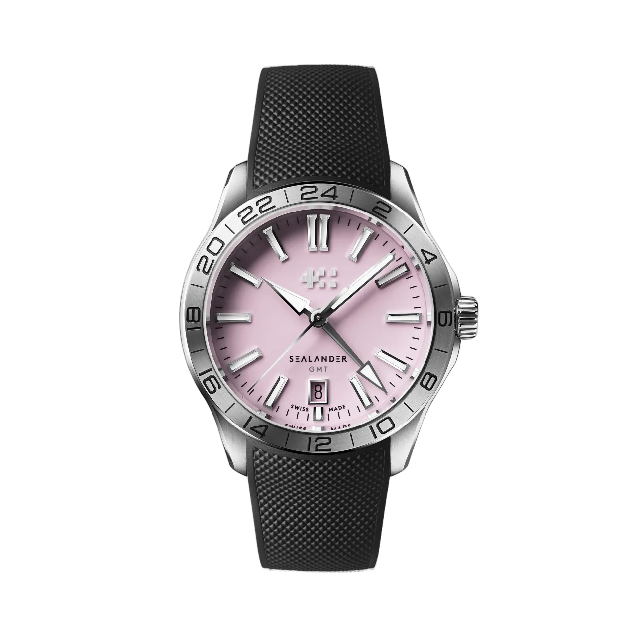 Christopher Ward C63 Sealander GMT Otomatik Pink C6339AGM4S00P0RK