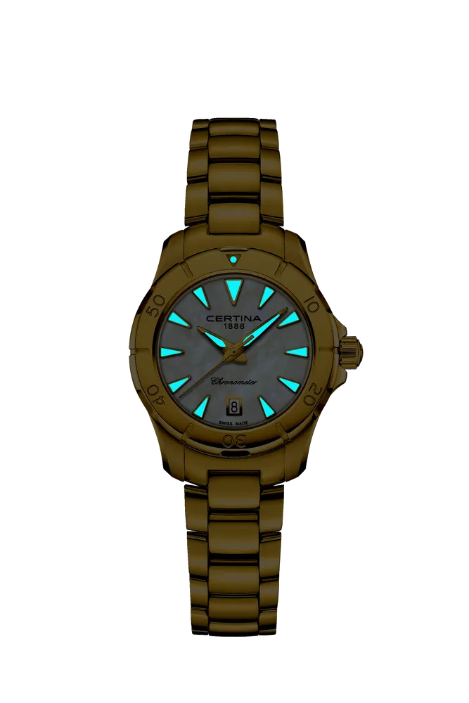 Certina DS Action Lady 29mm Mother Of Pearl C0329513311100 detay görseli 1