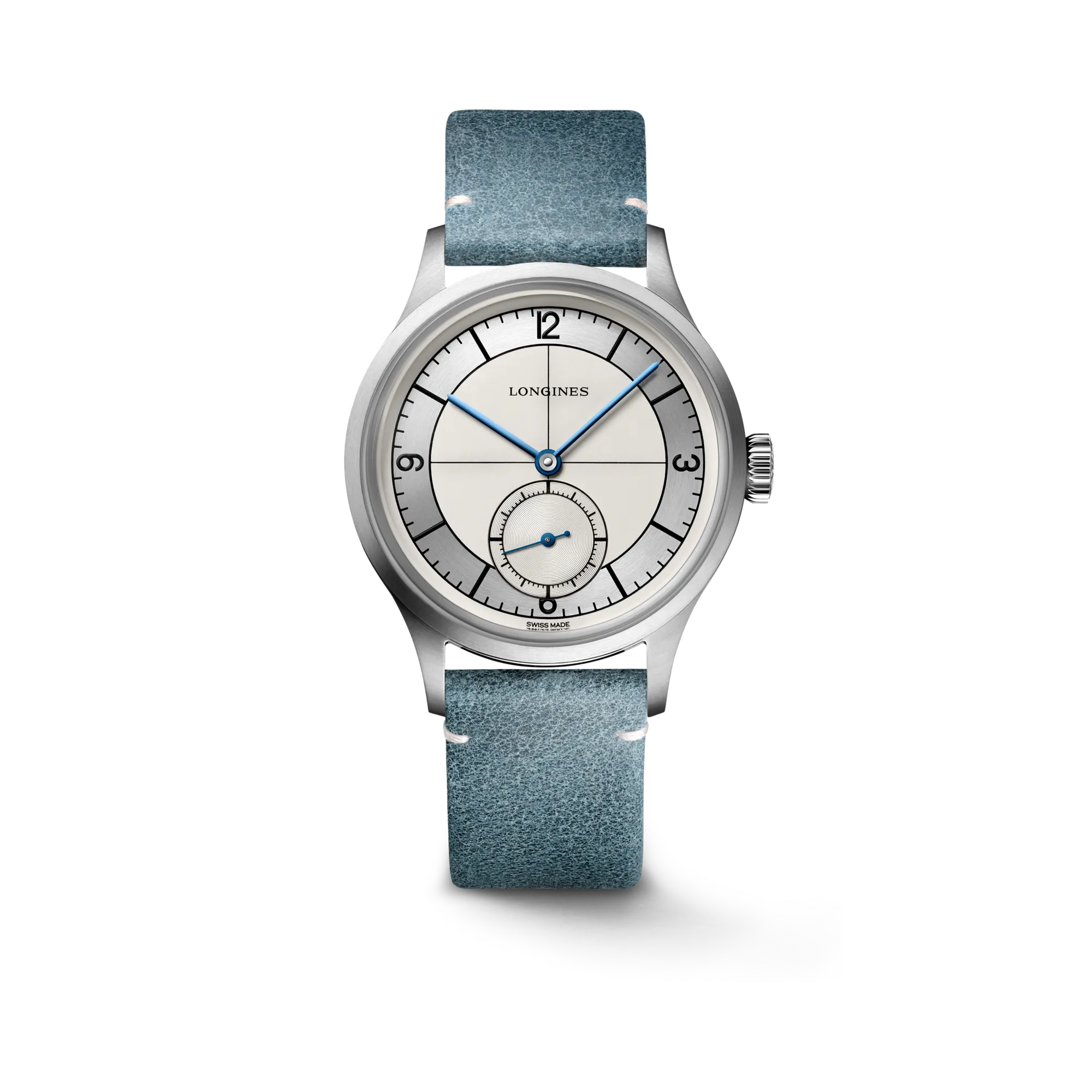 Longines Heritage Classic Sector Dial Otomatik Gümüş L28284732
