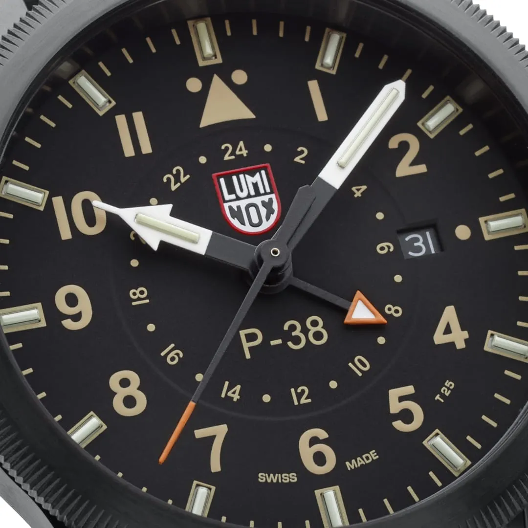 Luminox P-38 Lightning Pilot Watch Sandstorm XA9526 detay görseli 2