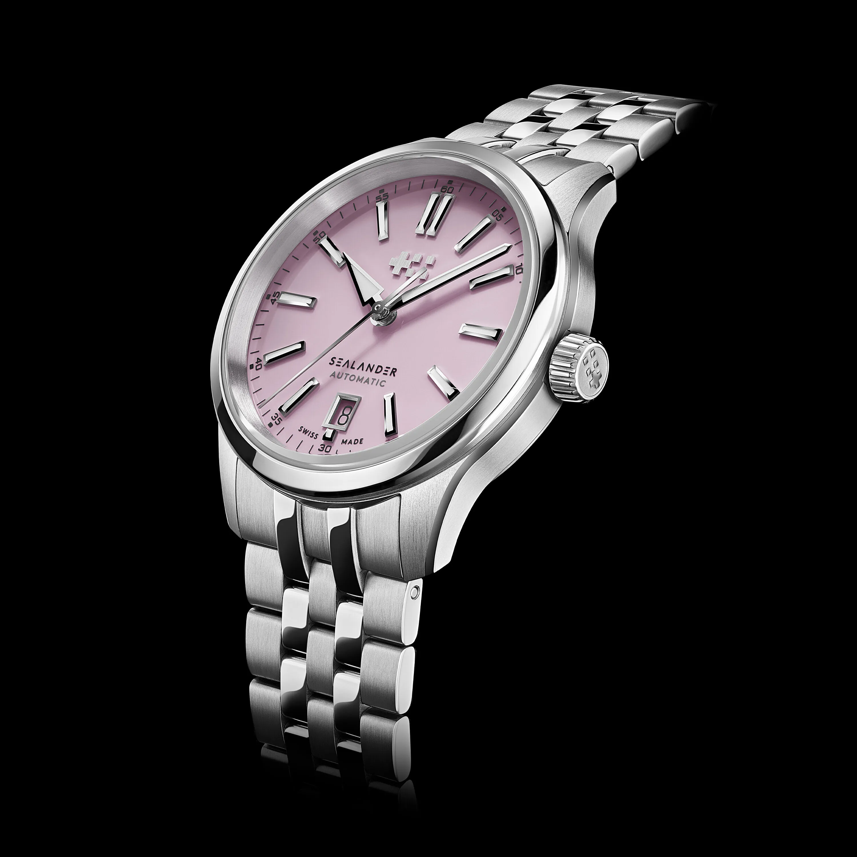 Christopher Ward C63 Sealander Automatic Pembe C6339ADA4S00P0B0 detay görseli 5