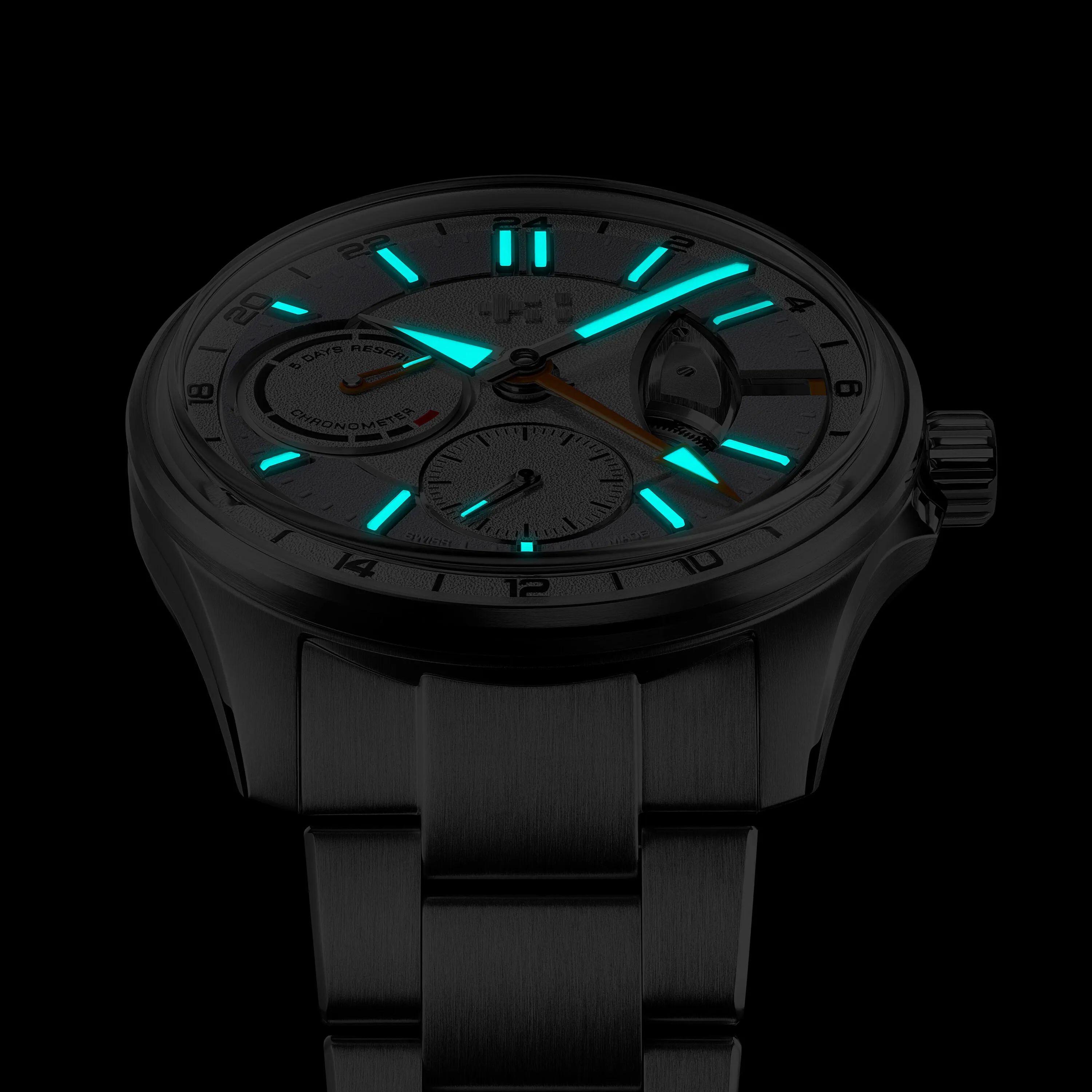 Christopher Ward C63 Sealander Otomatik Beyaz C6340APG3S00W0B0 detay görseli 5