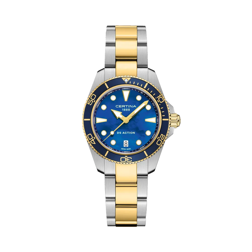 Certina DS Action 34.5mm Mother Of Pearl C0482102213100