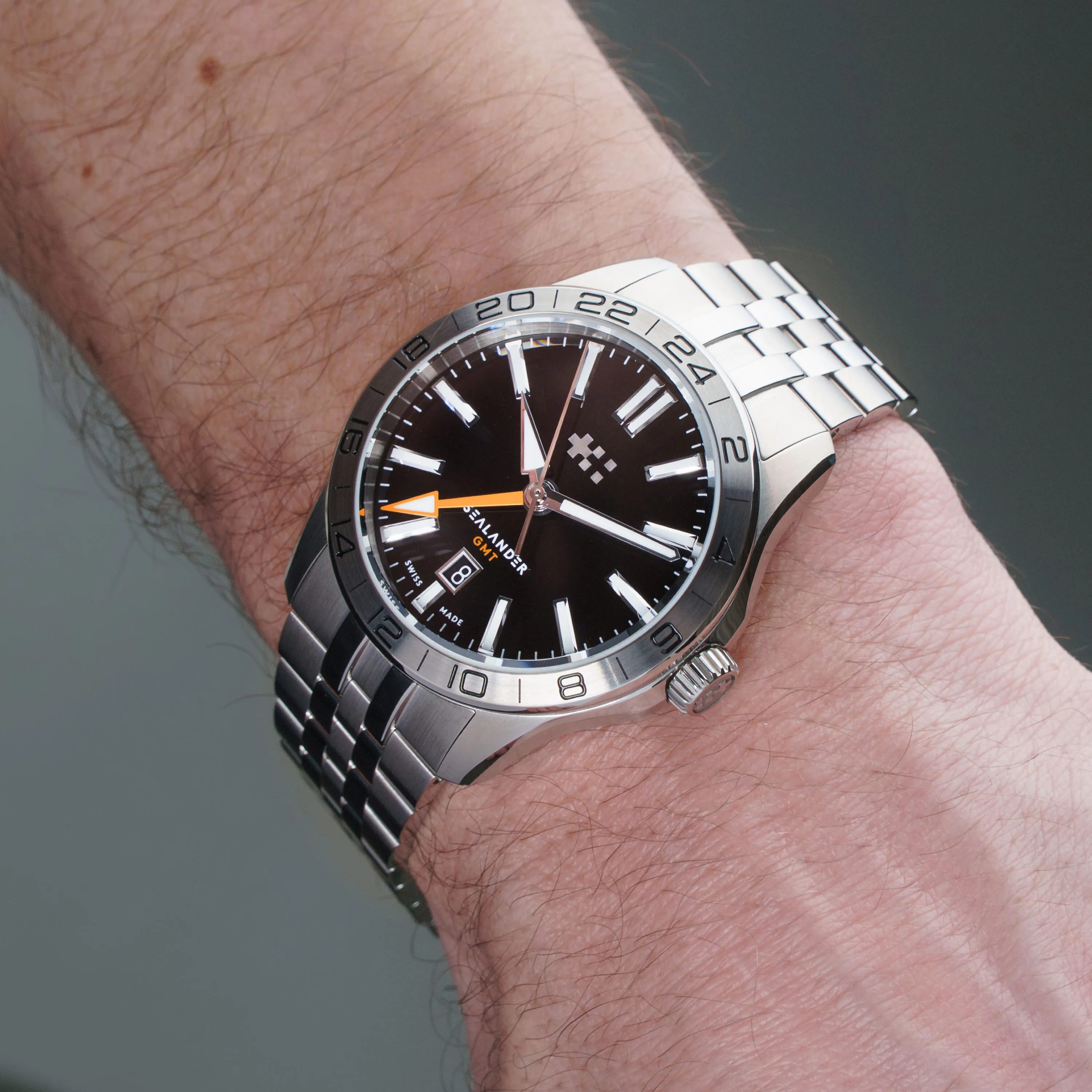 Christopher Ward C63 Sealander GMT Otomatik Black C6342AGM4S00K0B1 detay görseli 1