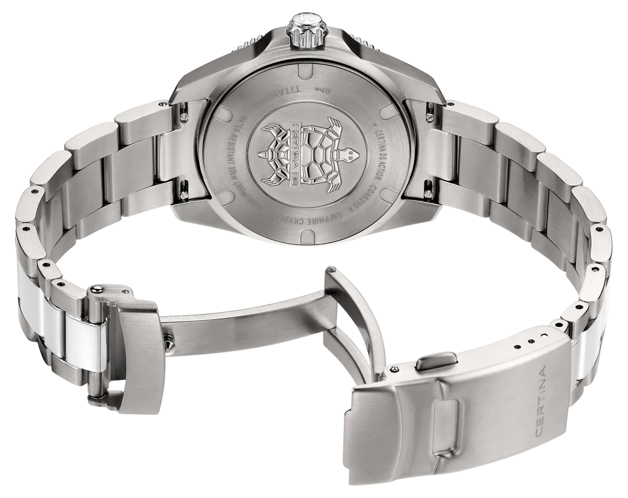 Certina DS Action 34.5mm Sedef C0482104413100 detay görseli 3