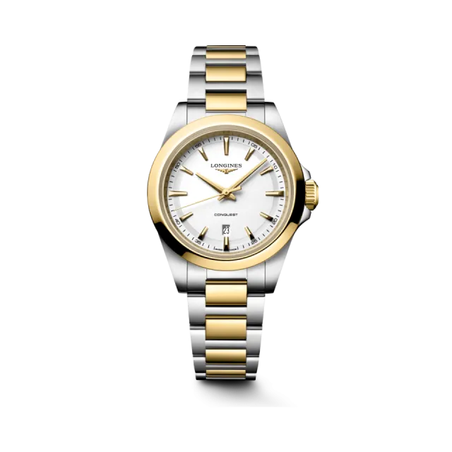 Beğenmek için çift tıkla Longines Conquest Kumlanmış Beyaz L33503127 Görsel 1
