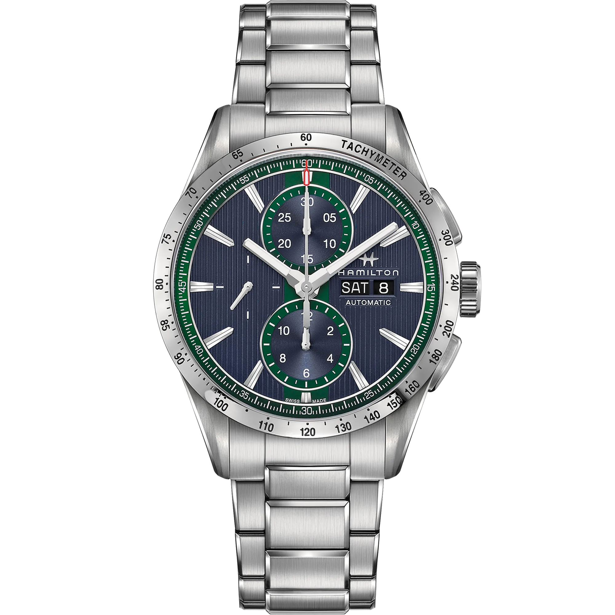 Hamilton Broadway Day Date Auto Chrono Blue H43516141 detay görseli 1