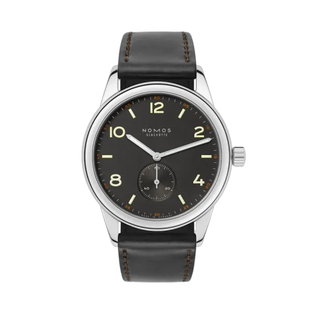 Beğenmek için çift tıkla NOMOS Glashütte Club 38 Ruthenium 770GB Görsel 1