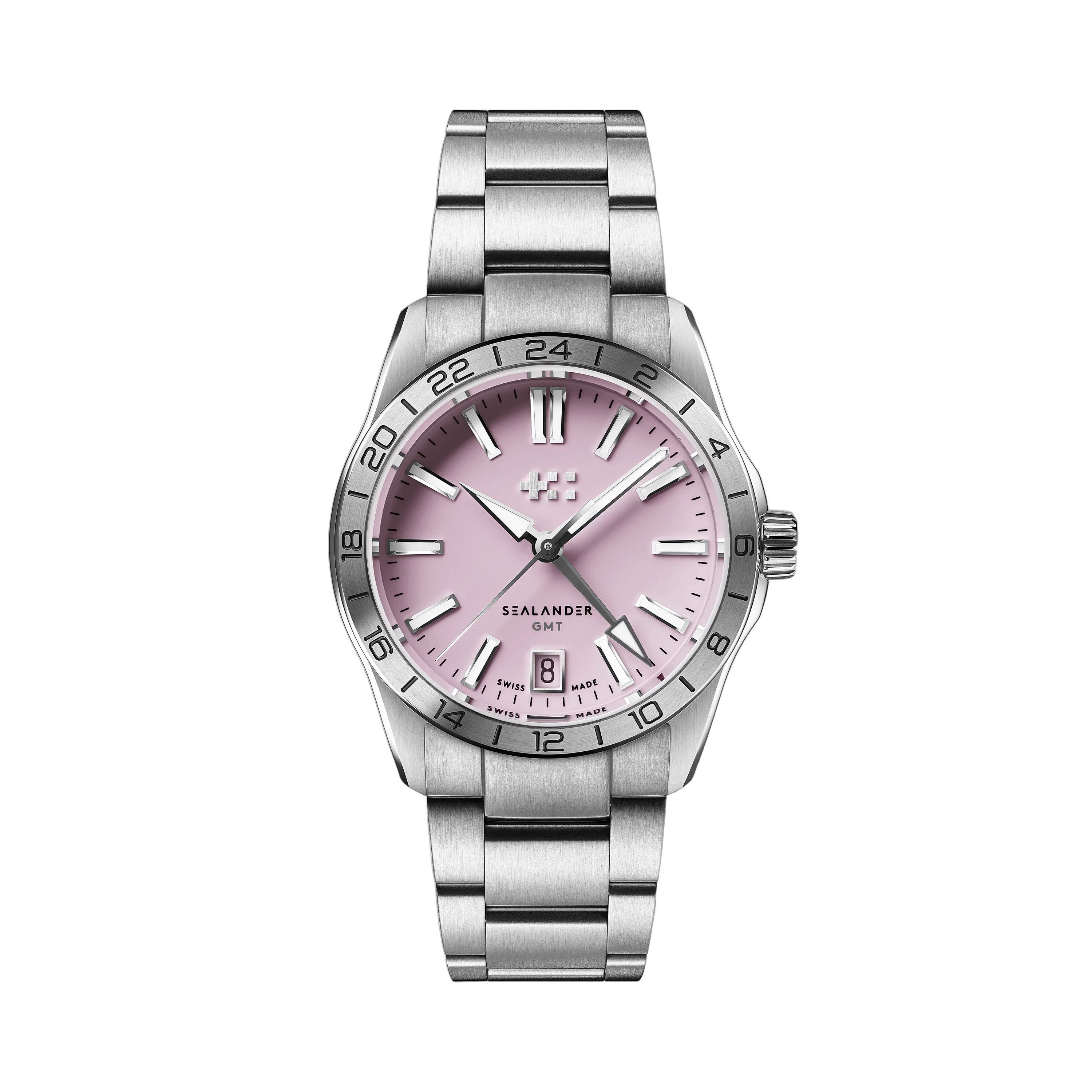 Christopher Ward C63 Sealander GMT Otomatik Pembe C6336AGM4S00P0B0