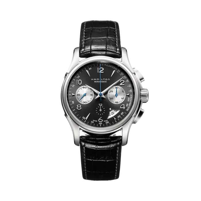 Hamilton Jazzmaster Auto Chrono Otomatik Siyah H32656785