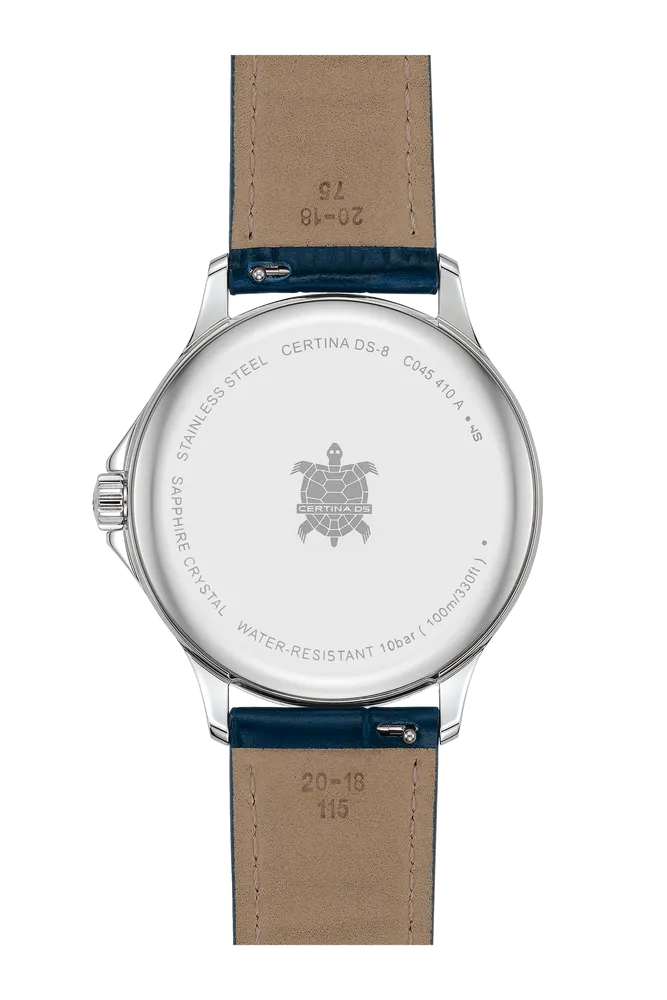Certina DS-8 Gent 40mm Blue C0454101604100 detay görseli 1