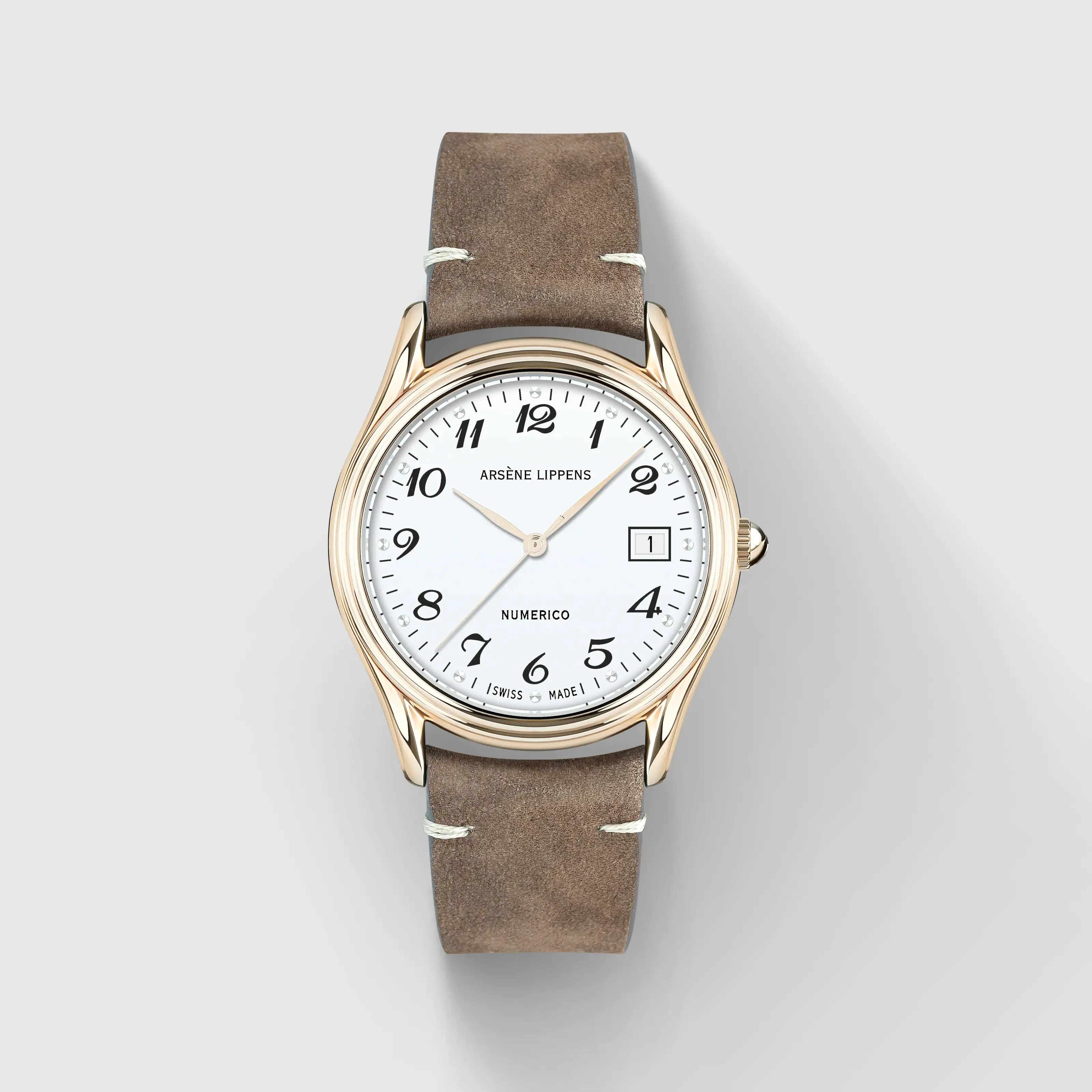 Arsène Lippens Numerico Sole Bianco 1301SB detay görseli 1