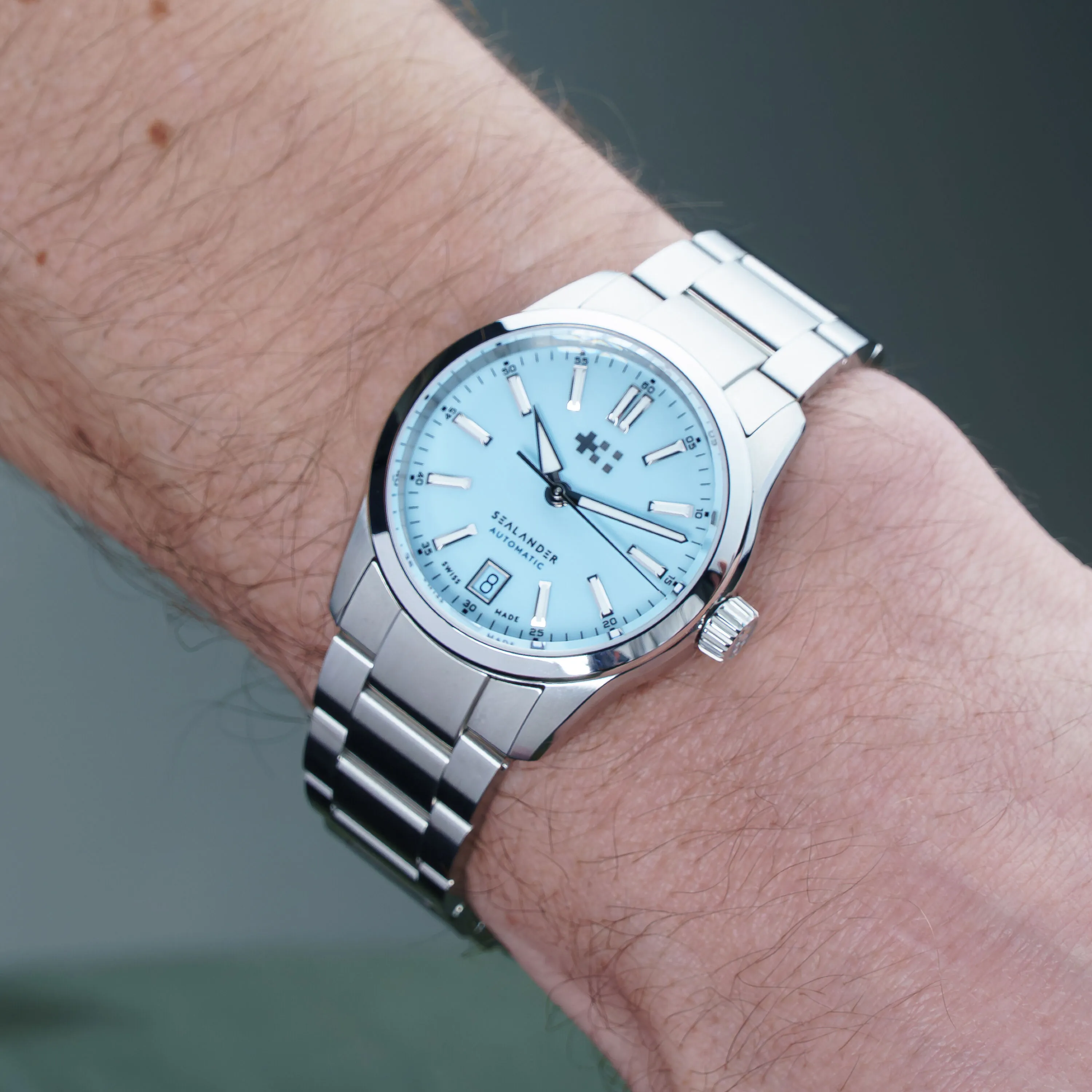 Christopher Ward C63 Sealander Automatic Sky Blue C6336ADA4S00B0B0 detay görseli 1
