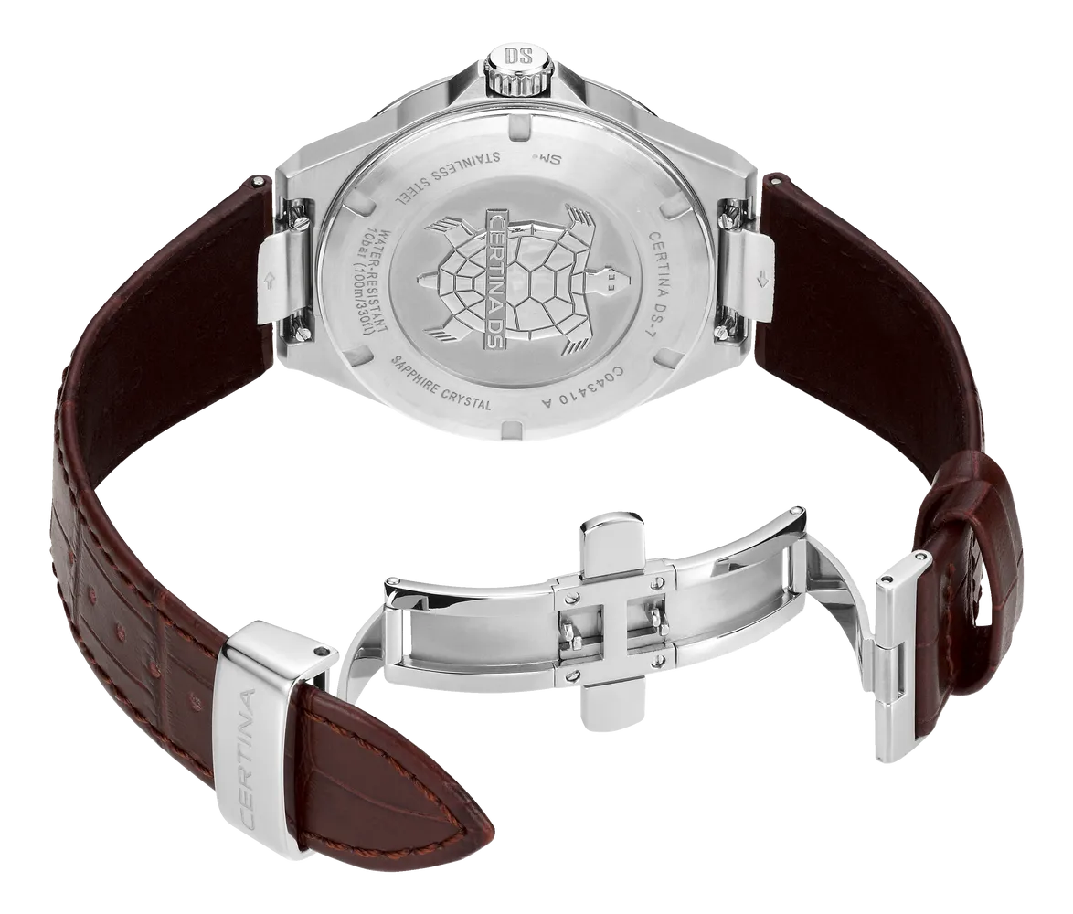 Certina DS-7 Quartz Silver C0434101603100 detay görseli 3