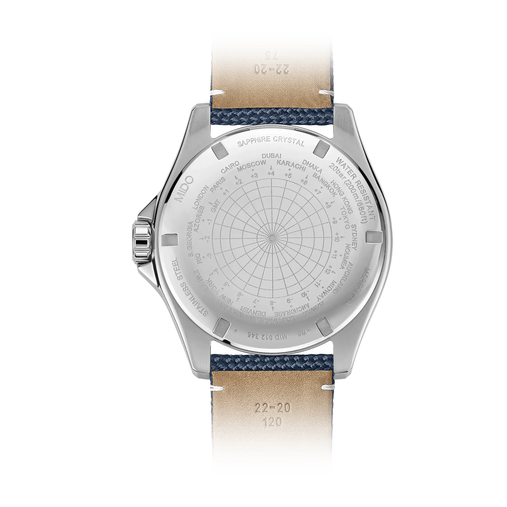Mido Ocean Star GMT Otomatik Siyah M0266291705100 detay görseli 1