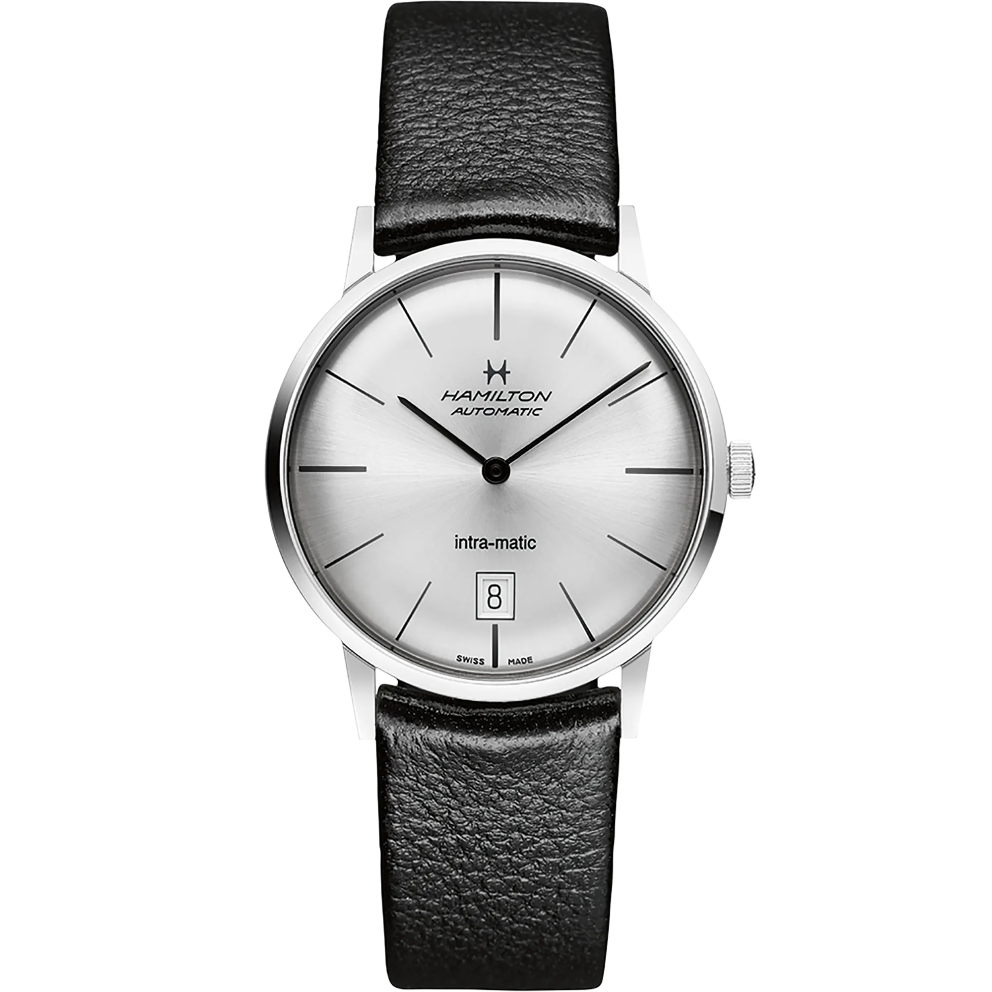 Hamilton American Classic Intra-Matic Auto Silver H38455751 detay görseli 1
