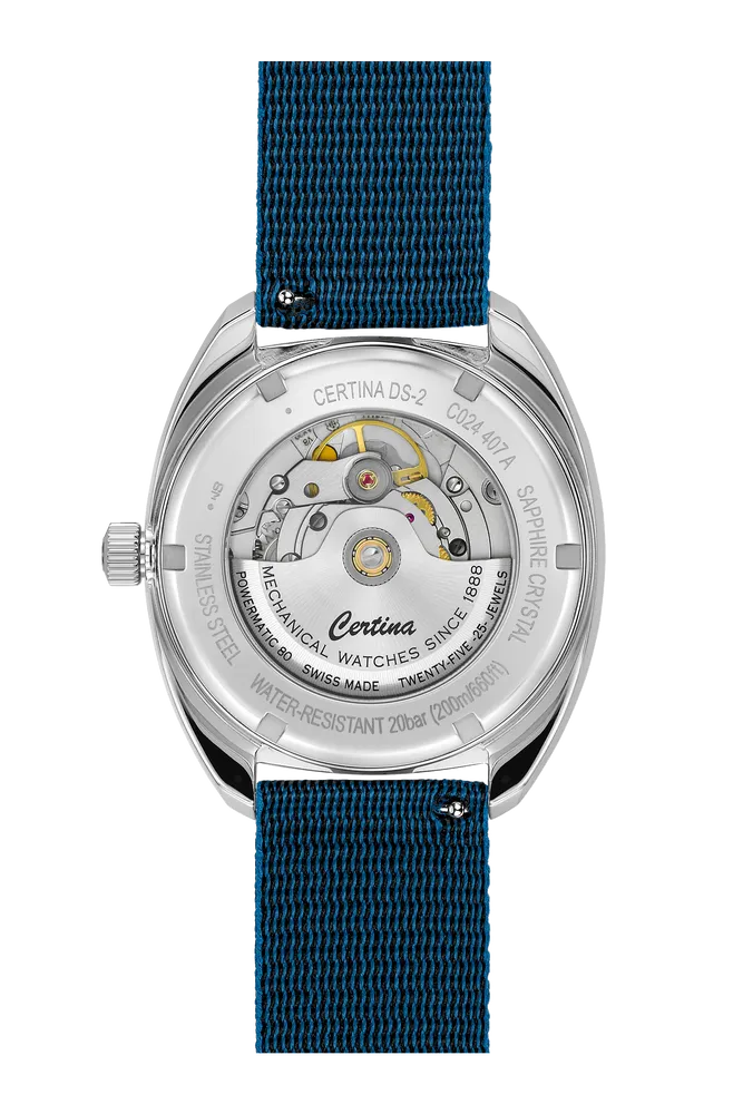 Certina DS-2 Otomatik Mavi C0244071804100 detay görseli 2