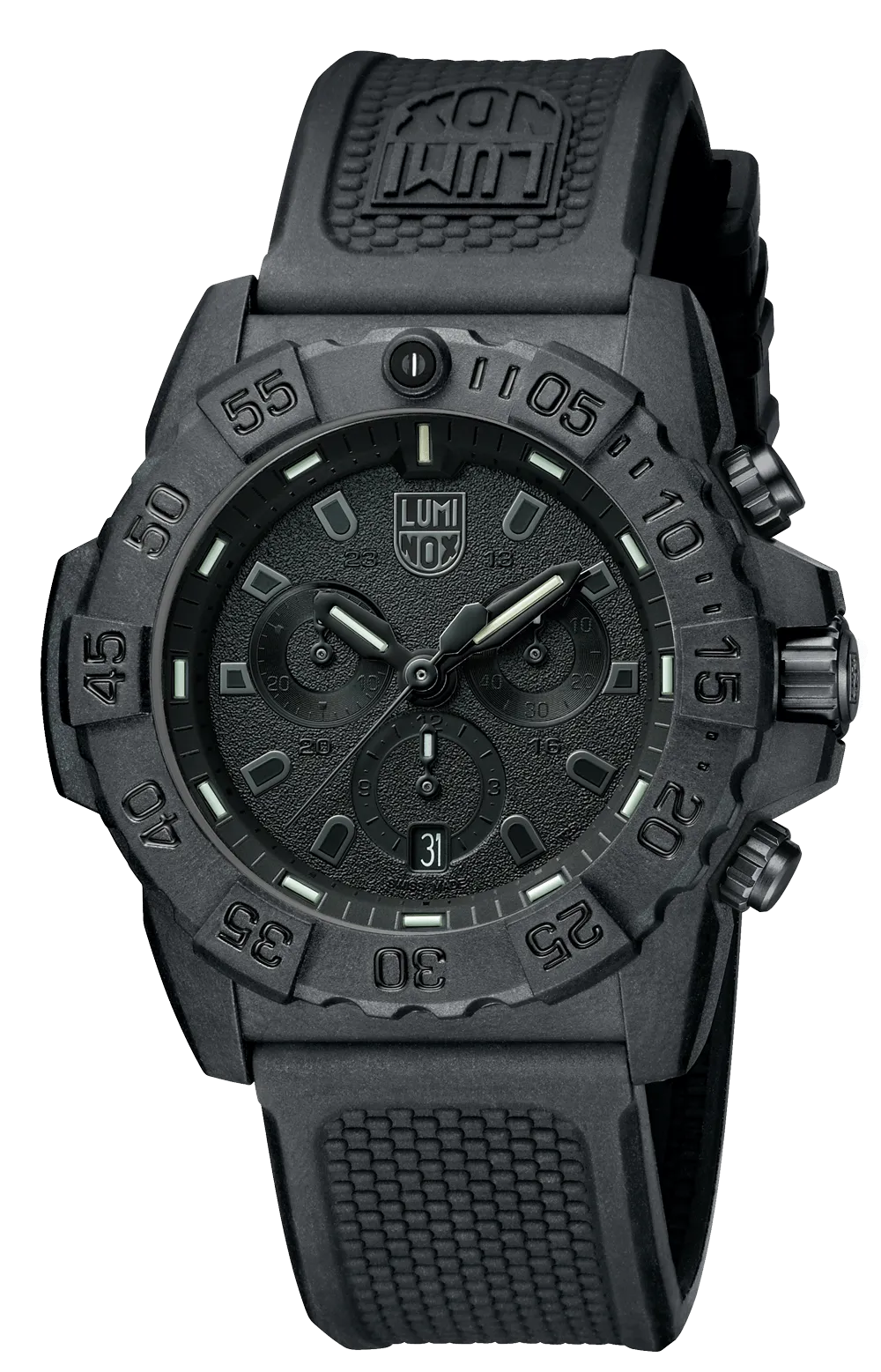 Luminox Navy SEAL Chronograph Blackout XS3581BO detay görseli 2