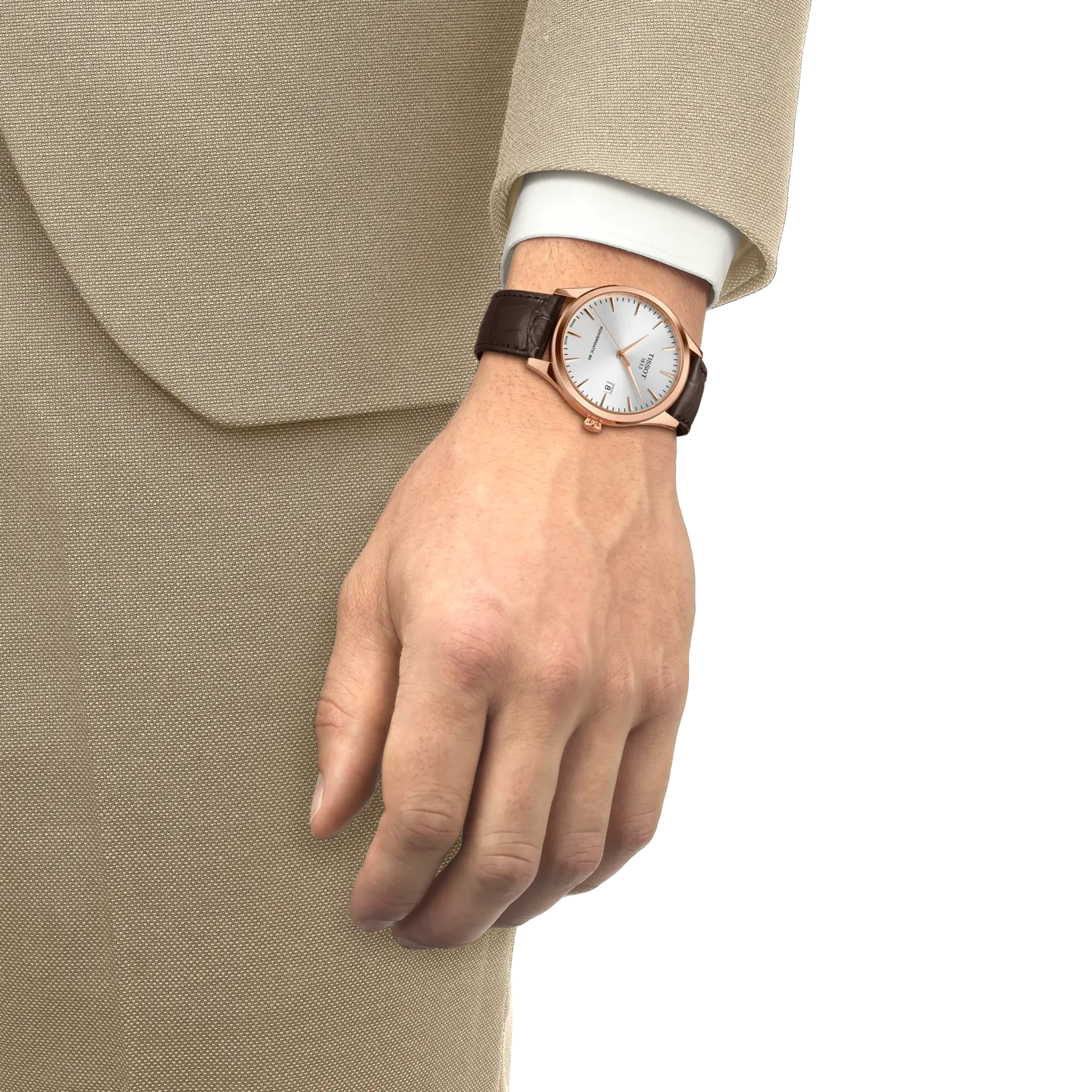 Tissot Classic Dream 40mm Otomatik Gümüş T1584073603100 detay görseli 4