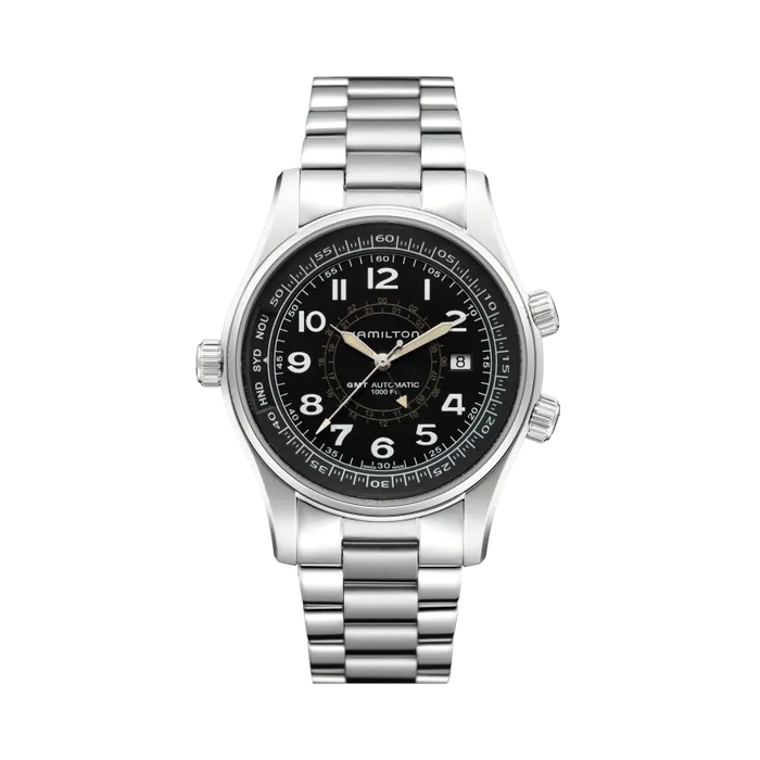 Hamilton Khaki Navy Khaki UTC Auto Black H77505133