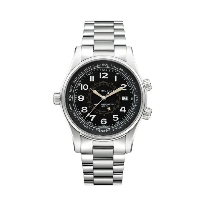 Hamilton Khaki Navy Khaki UTC Auto Black H77505133