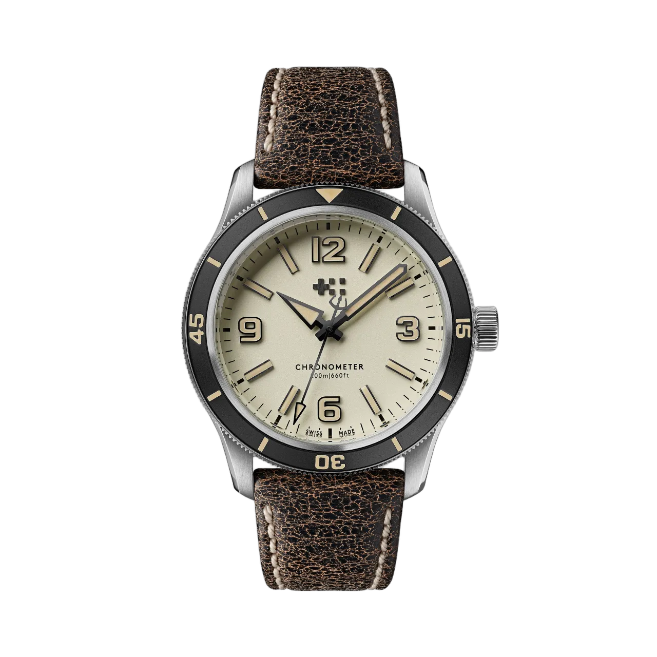 Christopher Ward C60 Trident Biscay Otomatik Bej C6039C3H1S0KW0VT1