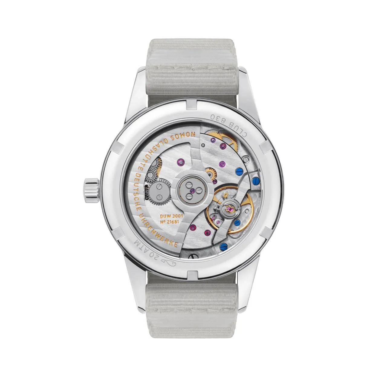 NOMOS Glashütte Club Neomatik Siren White Otomatik 7442 detay görseli 5