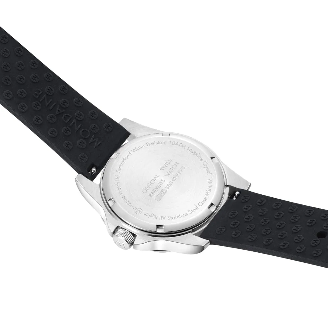 Mondaine Numeri Siyah MSN42120RB detay görseli 3